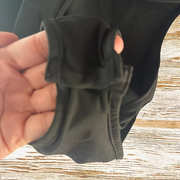 Shein Black Long Sleeve Bodysuit with Side Cutout - Size XS - Picture 3 of 7